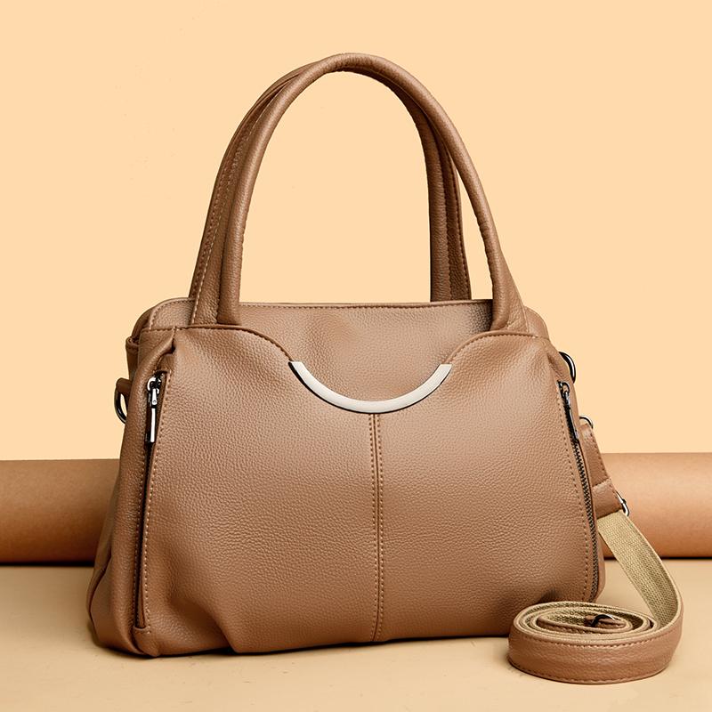 Women's Fashi Shoulder Bags Class Large Capacity Student Tote Bag New high-quality High quality PU Commuter Handbag Women Bag