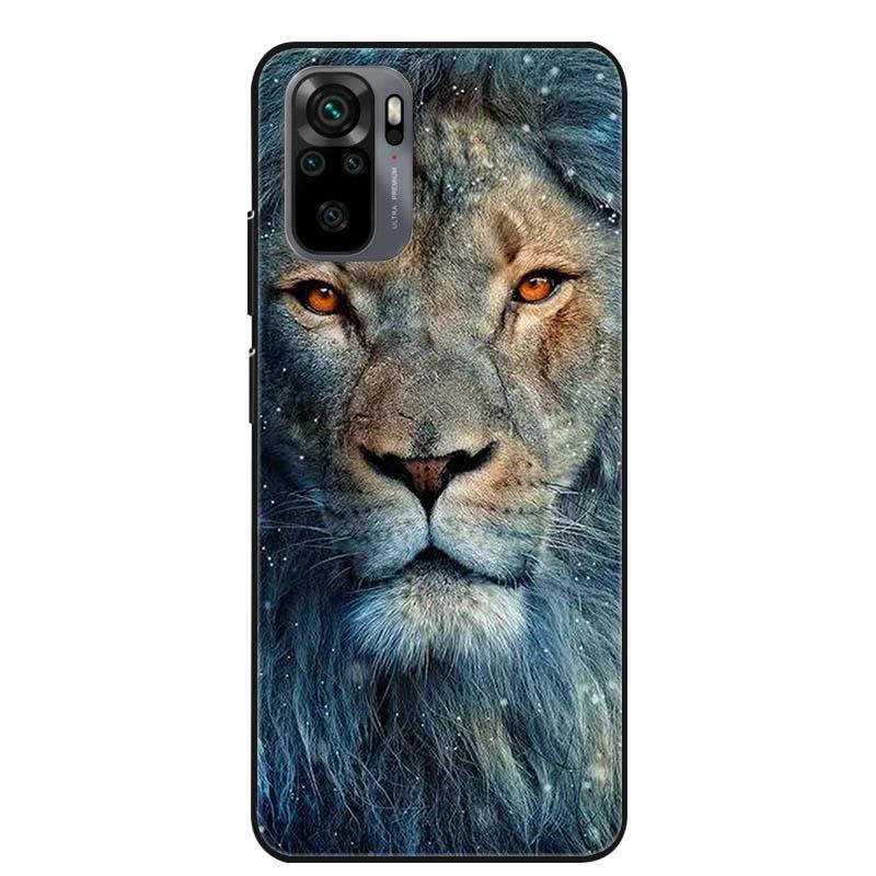 For Xiaomi Redmi Note 10s Case Shockproof Silicone Cartoon Soft Cover for Redmi Note 10 Pro Phone Cases Note10 4G 10T 5G 10 S