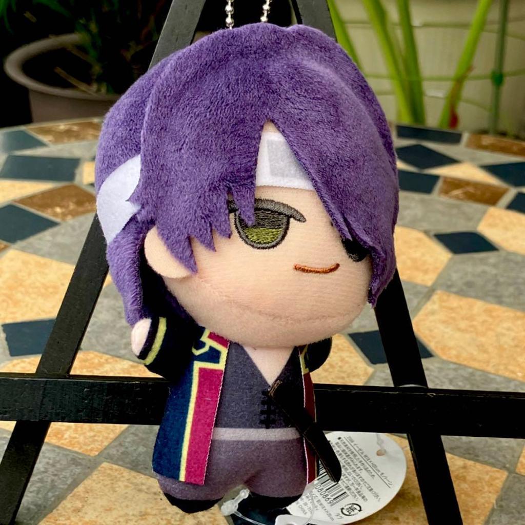 Gintama Chibi Gurumi Joui Shishi Takasugi Shinsuke Pluche Mascotte Sleutelhanger