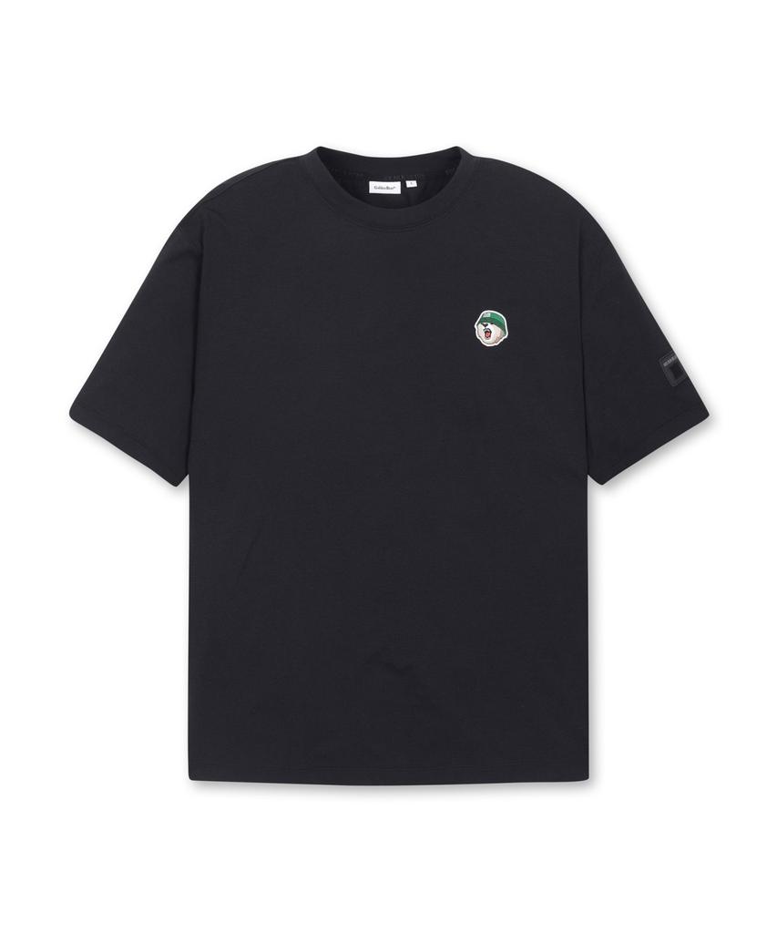 Goldeunbeeo (Uni) Sorona Printed Back T-Shirt_G4Tam25365Bkx