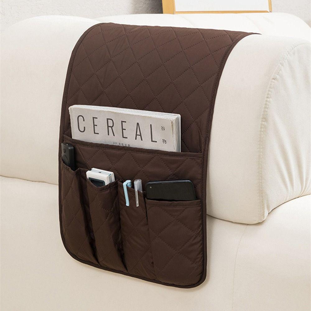 Multifunctional Sofa Armrest Storage Bag Large Capacity Armchair Hanging Storage  Sofa Bed Use