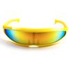 New Cyberpunk Sunglasses Women Men Futuristic UV400 Protection Vintage Designer Shades Gafas De Sol