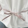 Unisex Apron with Pockets Cartoon Cute Bear Stripe Printed Kitchen Cooking Baking Apron