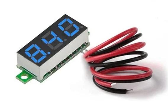 Micro 0.28 Inch Digital Voltmeter Three Wire DC Voltage Tester with LED Display Panel Meter