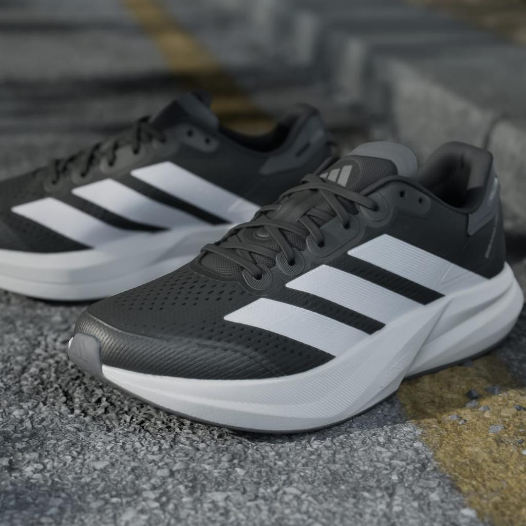adidas Adizero Duramo Speed 2 Running IH8201 Unisex Performance Sports Shoes Core Black / Cloud White / Grey Five