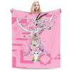 Soft Warm Blanket Child Airplane Travel Digimon Adventure Throw Blanket  Flannel Bedspread For Home Decor Fashion Sofa Bed Cover