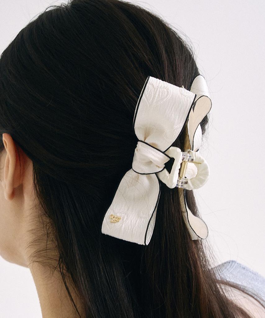 Has Hsu014 Romantic Ribbon Hair Clip