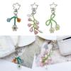 Handmade Beads Keychain Durable Material for Detail Oriented Individuals