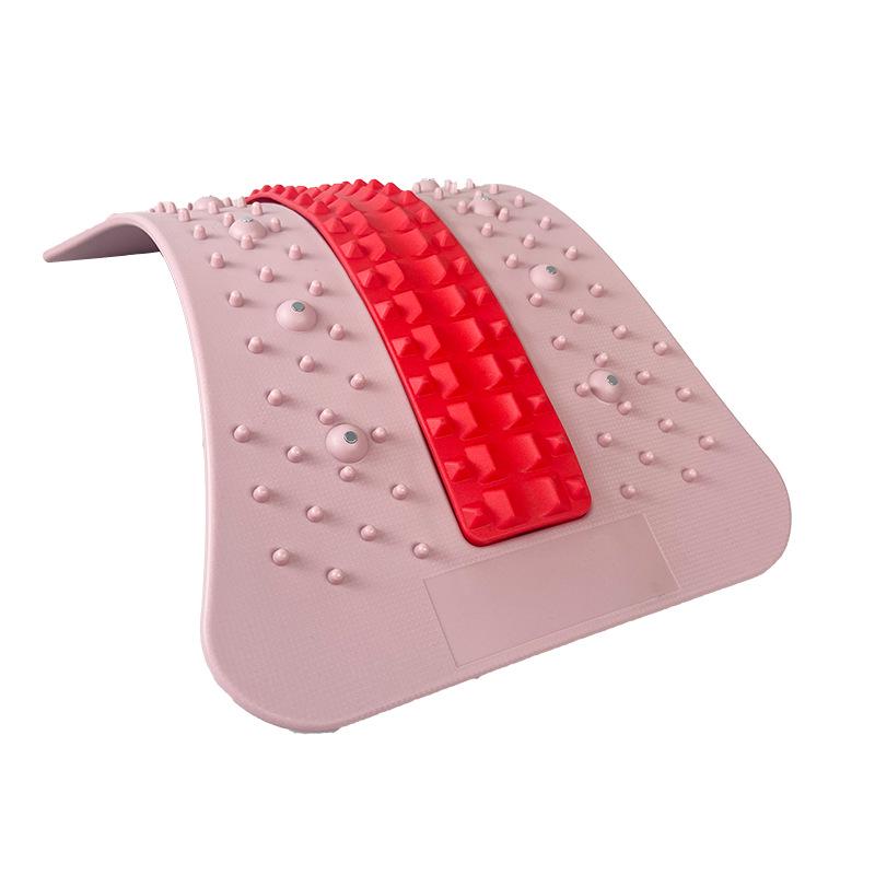 6th Gen Adjustable Lumbar Traction Massager & Back Stretcher