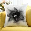 Housse de coussin carrée Combat UFC Logo Différentes Tailles Pour Décoration de Voiture Maison Chambre à Coucher
