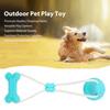 Yousheng Dog Chew Toy for Aggressive Chewers Suction Cup Tug of War Pull Toy Interactive Rope Puppy Teething Toy Dog Molar Bite Toy for Small Large