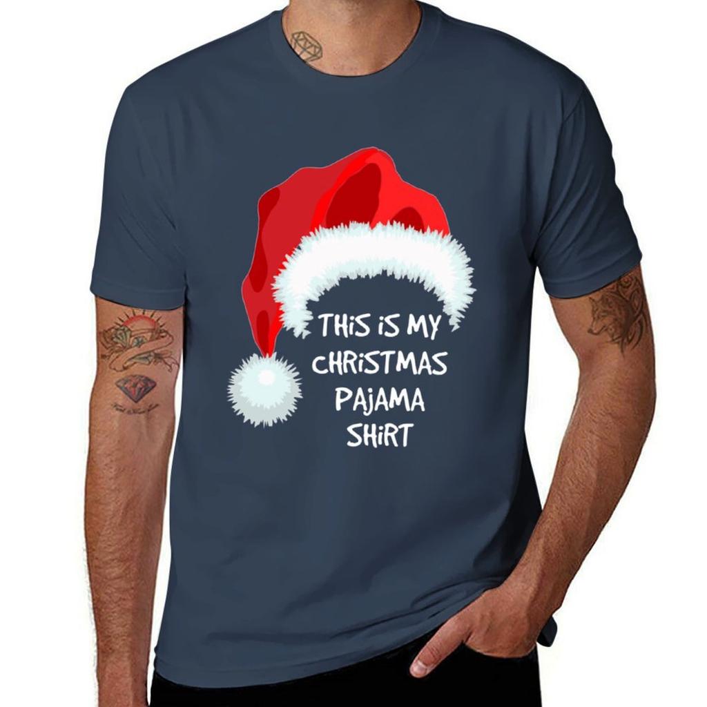 Christmas Pajama Tshirt Comfortable Work Wear Tee