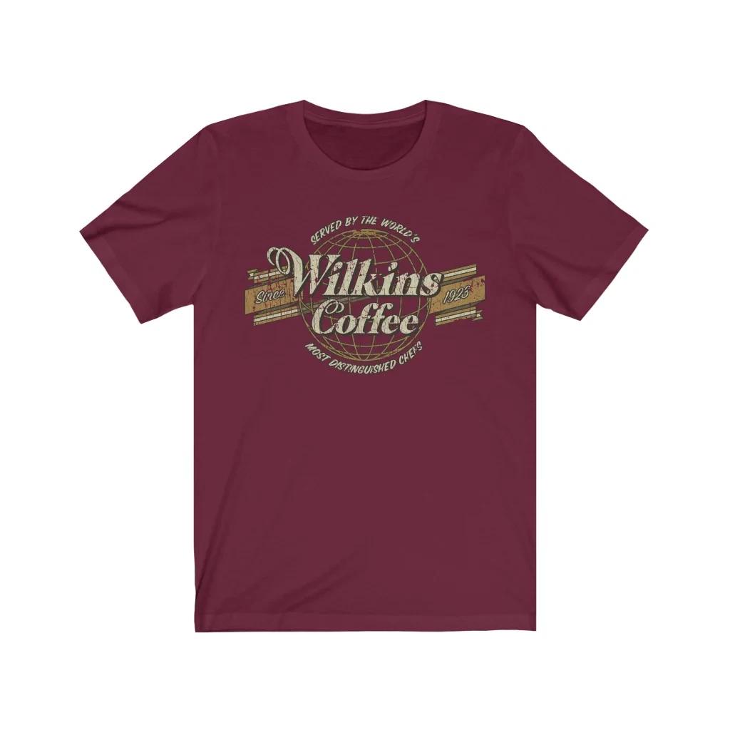 

Wilkins Coffee Co. Globe 1923 Vintage Men s T shirt L