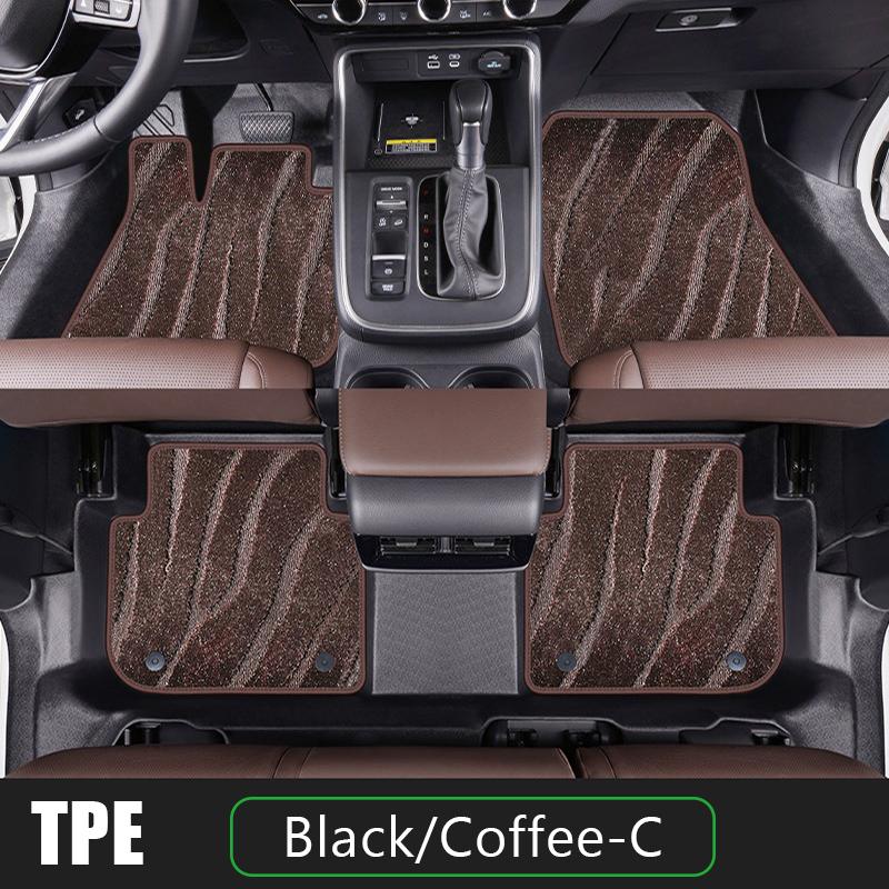 TPE Car Floor Mat For Honda Civic 2012-2016,2016-2025,2025-2025 Wear-resistant Custom Carpet Floor interior Decor Styling Ideas