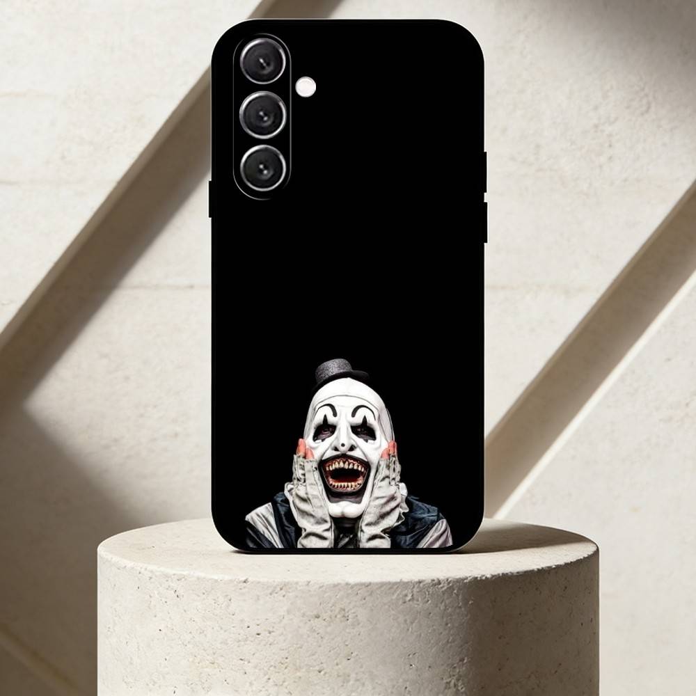 M-Movie clown Phone Case For Samsung Galaxy A13,21s,22,31,32,52,53,71,72,73,Soft Black Cover Samsung a22 5g