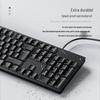 Aiguoxin K-212B Wired Mechanical Office Keyboard