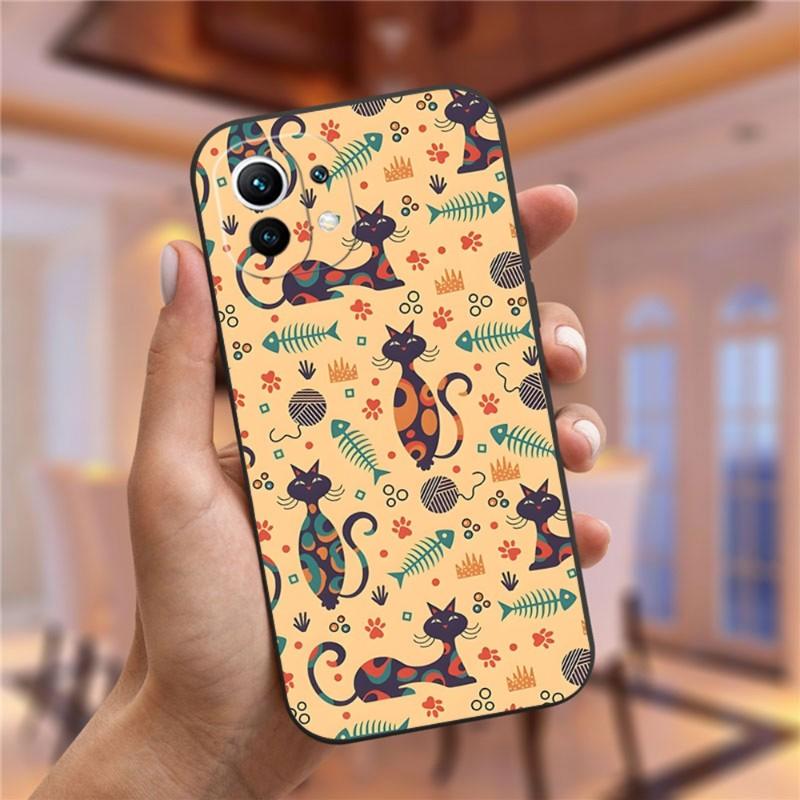 Cat Dog Fish Phone Case For Xiaomi Redmi 7A 8 8A 10 9T 9 9A 10A Pro Note 9S 11 10S 7 11S Plus Back Cover