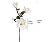 Large Magnolia Artificial Flower Bouquet for Living Room - High-End Floor Stand Floral Decoration