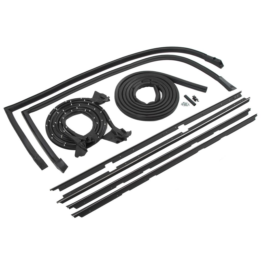 9Pcs Complete Weatherstripping Seals Kit 23256 Replacement for Malibu LeMans 2 Door 1978 To 1981