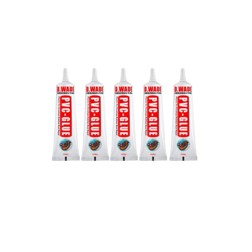 60ML PVC Adhesive Inflatable Boat Repair Glue SUP Repair Glue Tubes Inflatable Boat Paddle Board Kayak Tube Repair Glue