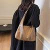Retro Autumn New Large Capacity 2025 New Korean Version Fashion Solid Color Casual Commuting Shoulder Tote Bag Women