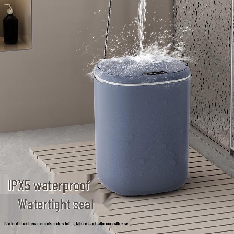 Automatischer Sensor-Mülleimer mit Deckel für Küche, Bad und Wohnzimmer