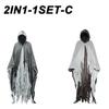 Halloween Cloak Witch Cloak Grim Reaper Costume Cloak Haunted House Costume Dress Up Horror Trick Costume Props