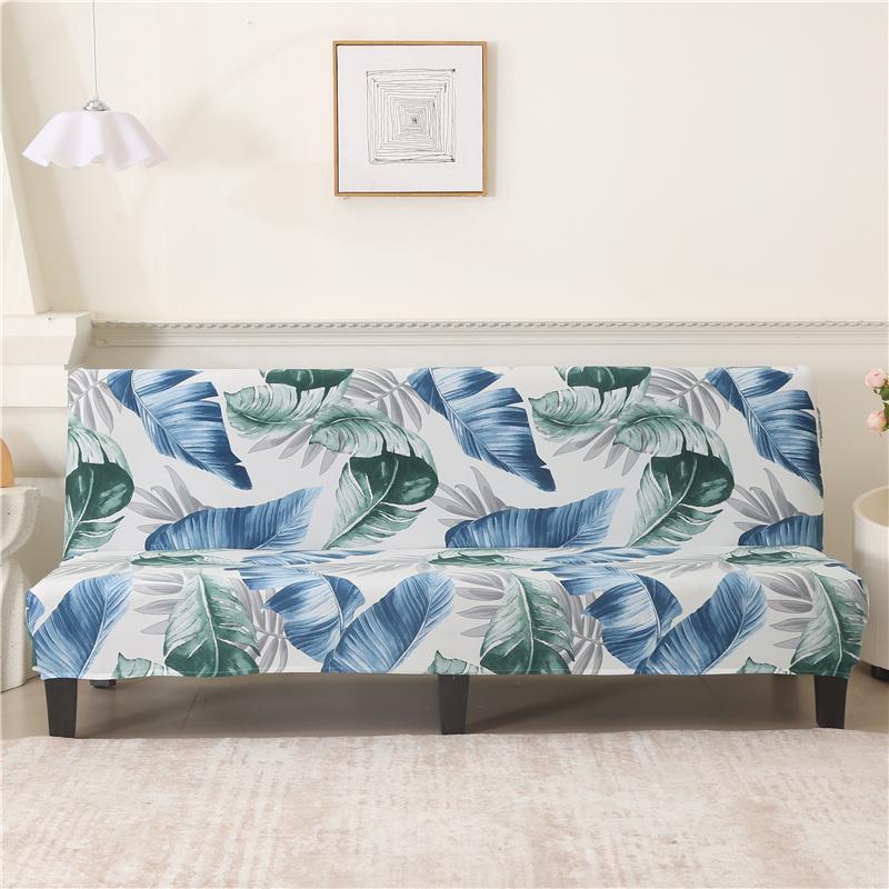 Yeni Futon Kanepe Koruyucu Katlanır Kanepe Yatak Örtüsü Oturma Odası İçin Kolsuz Kanepe Kılıfları Elastik Spandeks Malzeme Yumuşak Slipcoverlar