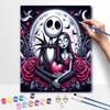 Disney Nightmare Before Xmas Oil Paint Kit Oil Paint Dots Home Wall Decor
