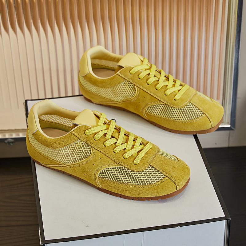 Fashion AIYUQI Women's Sneakers Mesh 2025 New Summer German Training Shoes For Women Large Size Flat Female Shoes