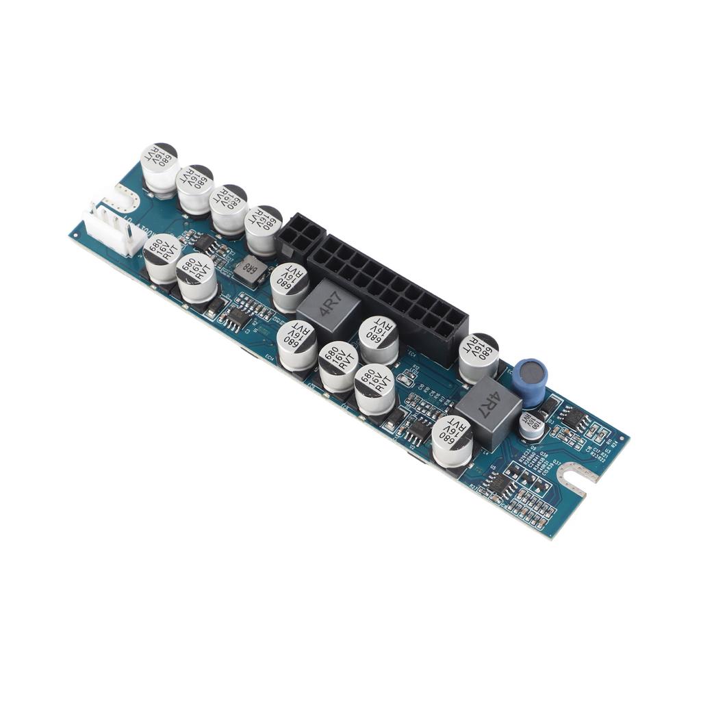 PC PSU DC 12V Input 300W Computer Power Supply Module with 24Pin Connect AUX SATA Cable