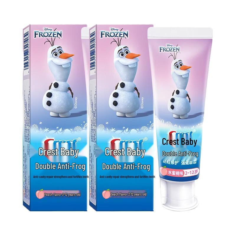 Crest Kids Dual Cavity Protection Toothpaste, Olaf Edition