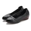 Scarpe da Donna Classiche a Punta Tonda di Alta Qualità Slip-on Primavera Tacco Quadrato Scarpe Casual da Donna Comfort Primavera Estate Scarpe con Tacco Rosso