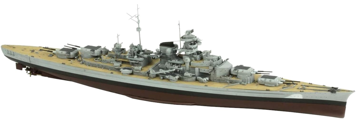 

Meng Model 1/700 German Navy Battleship Bismarck Pre-Colored Plastic Model MPS003