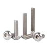 Stainless Steel Hex Socket Flat Round Head Screws