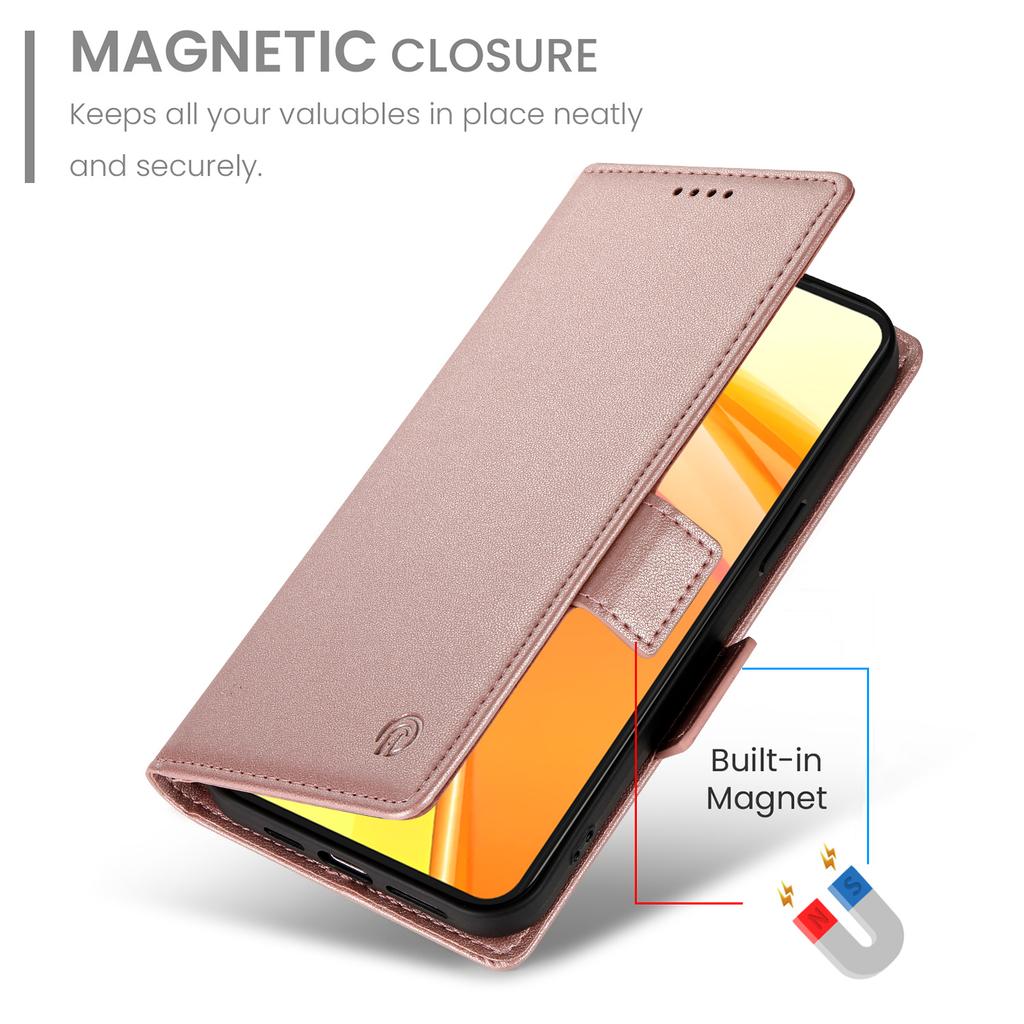 For Vivo V50 5G Stand Case PU Leather Wallet Phone Cover