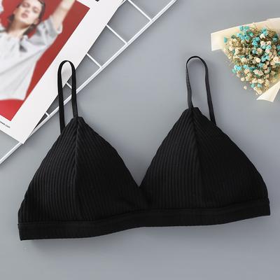 Französische Dreieck-Cup-Sexy-Thread-Baumwoll-BH-Unterwäsche für Damen, Sommer-BHs, nahtloses Bralette