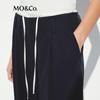 MO&Co. C+ Series Sporty Patchwork Wide-Leg Trousers
