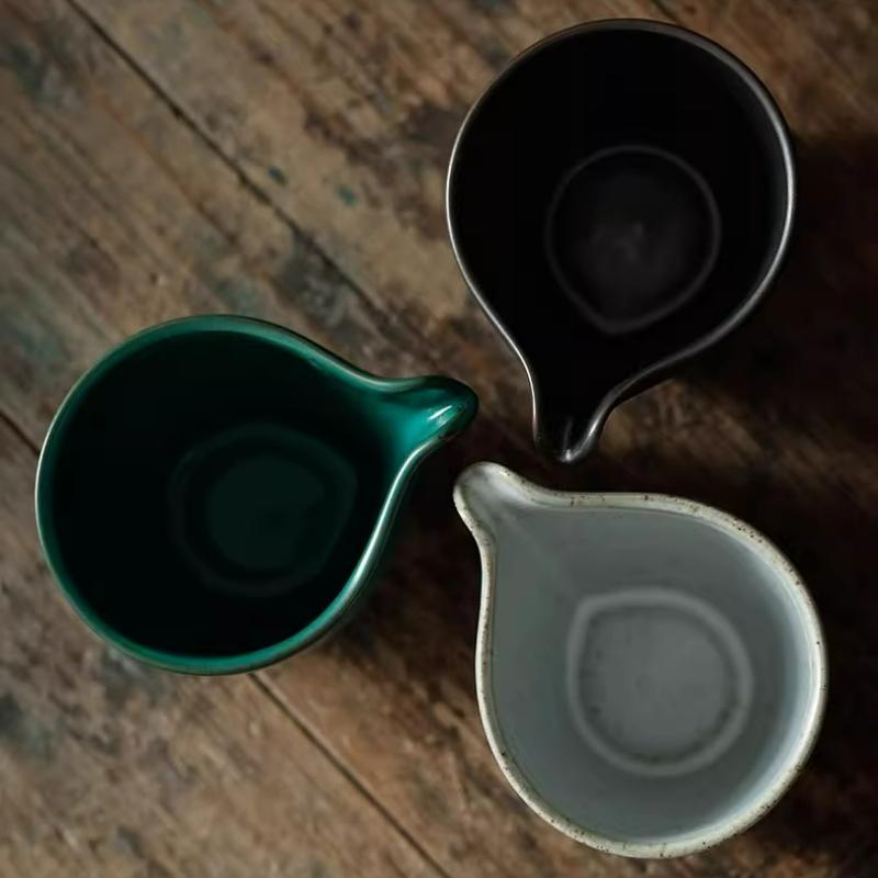 Retro Ceramic Kung Fu Tea Cup Handmade Chinese Style Creative Dispenser Cup Divide Tea Cups Household Tea Set Accessories New