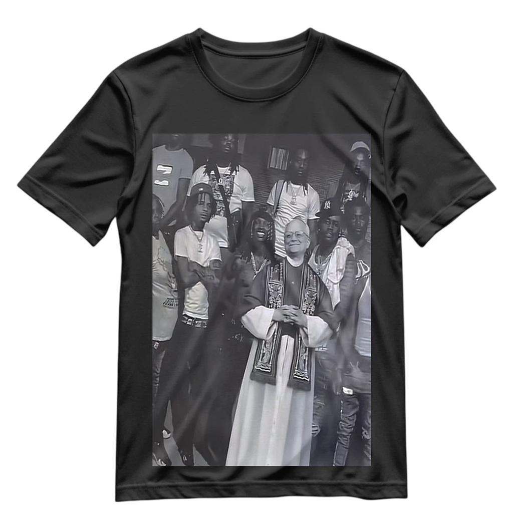 Pope Leo XIV T Shirt Funny Da Pope American Pope Leo XIV Shirt S-XXXL Da Pope T