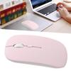 Mouse Pink Wireless Bluetooth 5.0 2‑Mode Silent Laptop Computer Accessories 2.4GHZ