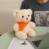 Cartoon Scarf Bear Soft Pillow Stuffed Scarf Bear Stuffed Dolls Bear Plush Toy  Room Decor