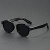 High-end Quality Sunglasses Men Women Korean Style Retro Sun Glasses for Women Thick TR90 Frame Luxury Brand Design Fake Glasses