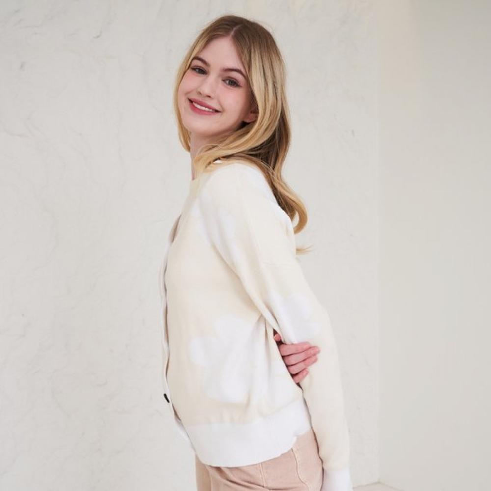 Lipbbam Organic Cotton Jacquard Cardigan Hk Lcs501 Crwh 01