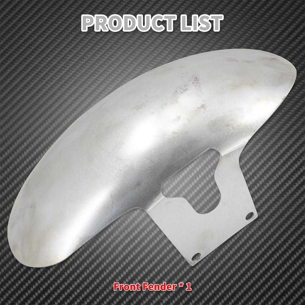 Motorcycle Iron Front Fender Unpainted Mudguard Cover For Harley M8 Softail Fatboy 2018-Up For 160 R18 Front Wheel Fender Cover
