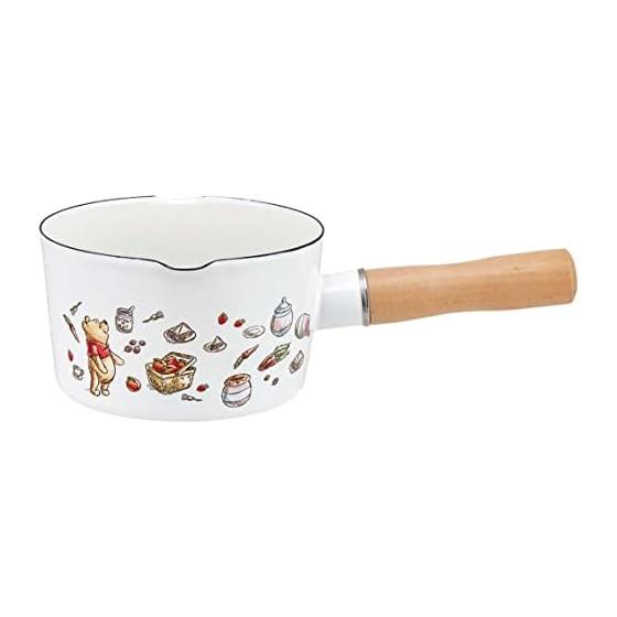 Эмалированная кастрюля Skater с двойным носиком, одноручная, 13 см, 0,8 л, Disney Винни-Пух ENMP2-A