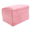 125Pcs Dental Bibs Disposable Waterproof Absorbent Tattoo Bib for Body Cover Pink