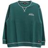 Genuine Dickies Men's Plus Size Cardboard Crew Neck Sweatshirt with Color-Scheme Stitching, Size 5L, Green (40)