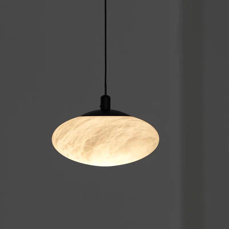 Nordic Alabaster Bedside Pendant Light - Luxury Designer Aisle, Bar, & Dining Lighting