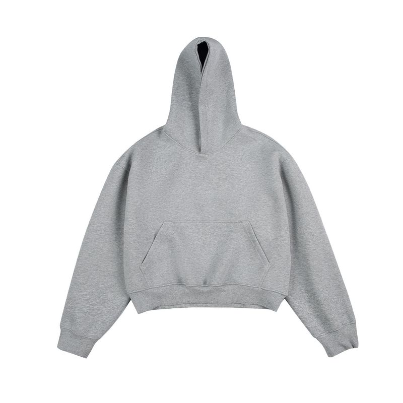 Acrardic Heavyweight 550g Sweatshirt for Men, Hooded, Casual, Boxy, Short Style, Structured, Loose, Versatile Pullover